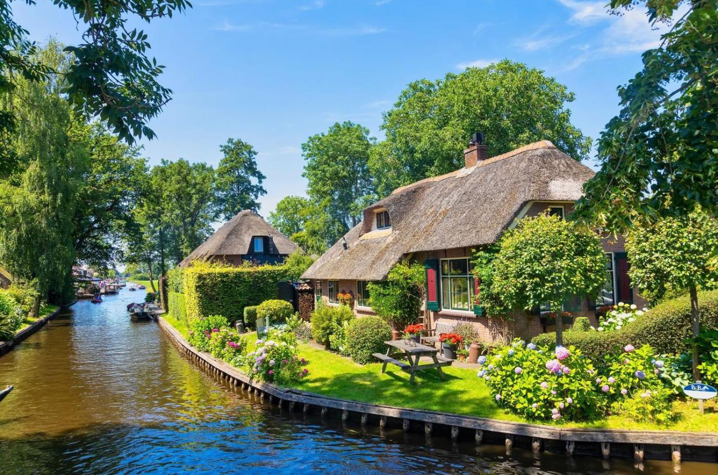 Gieters Gruttertje, Vintage Stay In The Village Centre Giethoorn Rum bild